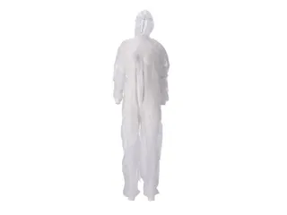 Coverall PP Non Woven Maat M Wit Ritssluiting 50 Stuks - 1