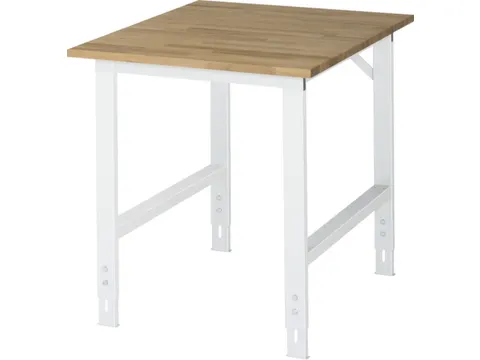 werkbank,HxBxD 760-1080x750x1000mm,beukblad,geolied,draagverm. 500kg