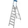 industriële ladder,eenzijdig,7treden m. R13-laag,treden met profiel