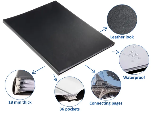 Showmap Rillstab A3 RI99354 3 kanaals 36-tassen zwart