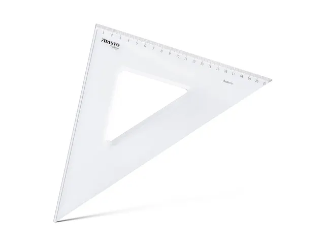 Tekendriehoek Aristo 30cm 45° GeoCollege