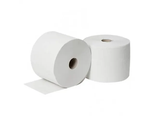 Poetspapier Rol 3-laags Tricel Wit Recycled