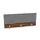 opzetpaneel bureau aanbouw achter NP-tiepolo nut BN8078-grijs 1400mm