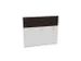 cache de banque d'accueil,p. table de bureau,Bl-blanc,BN2036-marron