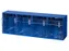 Assortimentsbak Hxbxd 210x600x172mm 4bakken Polystyreen Blauw