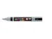 Paintmarker Uni POSCA PC-5BR brushpunt M grijs