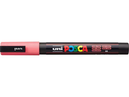 uni-ball Paint Marker op waterbasis Posca PC-3M koraalrood