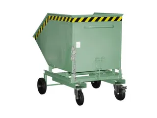 Kiepwagen,waterdicht,HxLxB 1220x1390x1070mm,0,6m³,draagverm. 300kg - 1