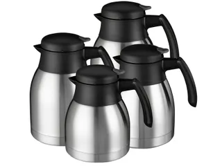 Thermoskan Bravilor dubbelwandig 1.5 liter RVS zwart - 2
