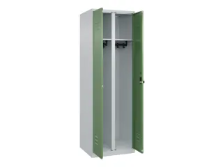 locker voor scheiding van kleding,HxBxD 1850x600x500mm,2vak - 2