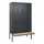 Dubbeldekse dekenkist,HxBxD 2120x1200x815mm,4x2vak.,vak B 300mm