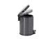 Ronde Step-On Pedaalemmer 6 liter Metallic grafiet