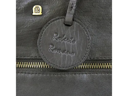 Heuptas Roberto Romana BOLOGNA zwart Echt leer, 29x12x5cm