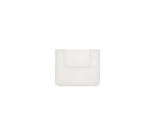 Scheidingswand,v. stellingbak,HxB 83x93mm,PP,transparant