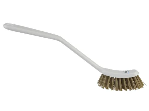 42885, Kleine Grillborstel Wit Harde Hittebestendige Vezels 290mm