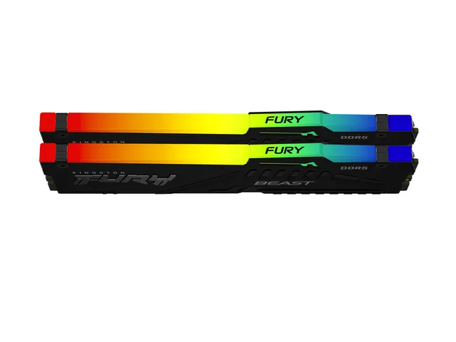 128GB 5600MT/s DDR5 CL36 DIMM (set van 2) FURY Beast RGB