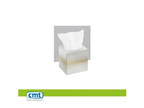 CMT Facial Tissue Cube cellulose 3-laags wit 30x60 Stuks