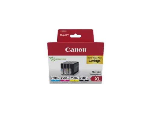 9254B010 Canon PGI-2500XL BK/C/M/Y-inktcartridge met hoge capaciteit