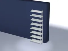 dossierstelling,aanbouwveld,HxBxD 2700x1010x335mm,vaklast 60kg