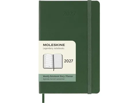 Agenda 2027 Moleskine 12 mois Planner Weekly 7 jours/1 page Pocket CR