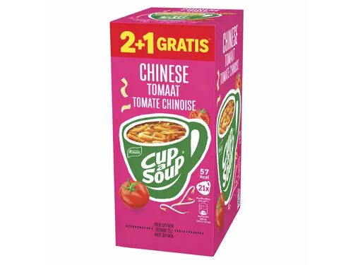 Cup a Soup Knorr Chinese tomaten 2+1 Gratis
