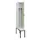 locker met bank,voor scheiding van kleding,HxBxD 2120x300x815mm,1vak