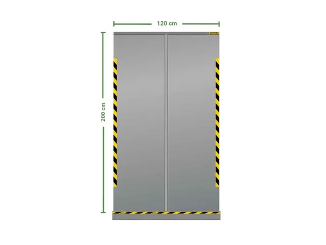 Ecran enroulable transparent 1200mm