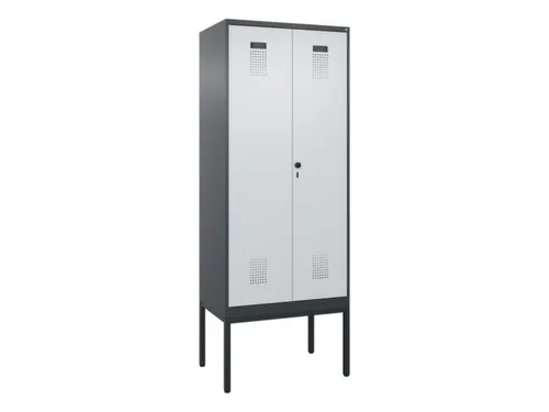 locker voor scheiding van kleding,HxBxD 2120x800x500mm,2vak