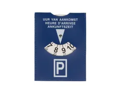 Parkeerschijf Kangaro blauw 15x11cm (conform BE wetgeving)