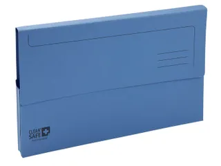 Pocketmap Exacompta Clean'Safe A4 400gr blauw 5 stuks - 2