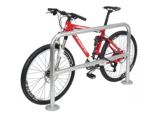 Fietsbeugel H (boven De Grond) X L 800x1000mm Ø 48mm Kniebuis Beton - 2