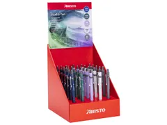Vulpotlood 0,5 Aristo Art series 30 stuks in display 5 kleuren assorti