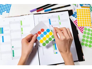 HERMA 1835 Multipurpose etiketten Rond 8mm Donkergroen 540 stuks - 2