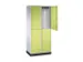 grootvolume garderobekast,RAL 7035/RDS1108060,HxBxD 1950x820x500mm