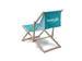 Print voor de Strandstoel Relax Classic met logobanner
