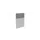 baliepaneel,v. bureau,aanbouw links,B 800mm,MP-lichtgrijs,BN8078-grijs