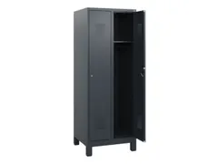 schoollocker,HxBxD 1630x600x500mm,2vak,vak B 300mm,cil.-slot,voeten