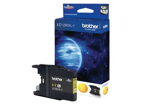 Inktcartridge Brother LC-1280XLY geel HC