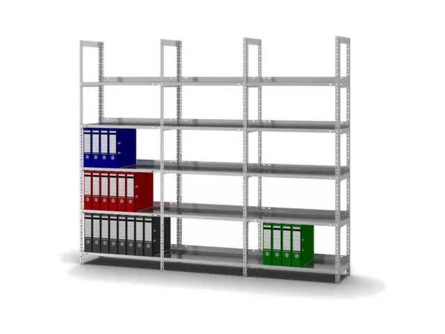 rayonnage pour classeurs,rayonnage suivant,HxlxP 1850x750x300mm
