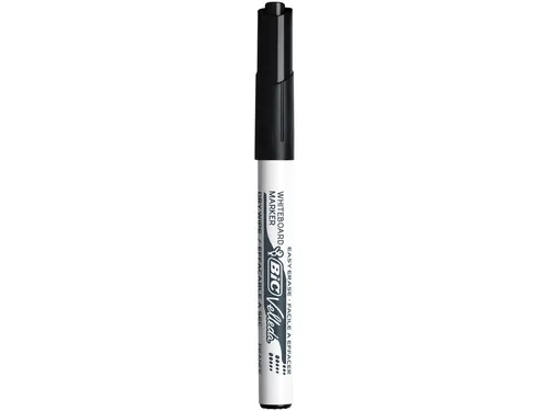 Viltstift Bic Velleda 1741 whiteboard rond medium zwart