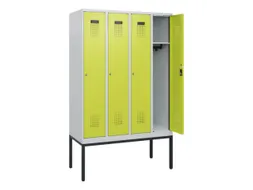 schoollocker,HxBxD 1950x1200x500mm,4vak,vak B 300mm,cil.-slot