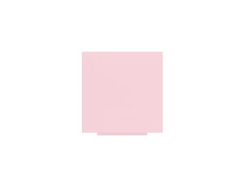 Whiteboard Rocada Skincolour 100x100cm roze gelakt