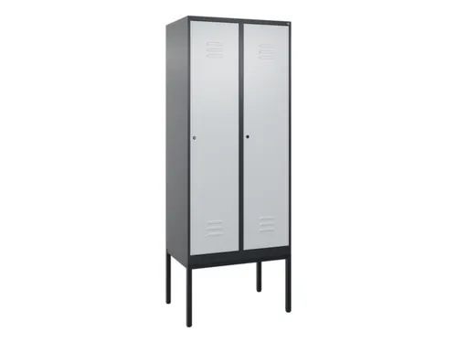 locker voor scheiding van kleding,HxBxD 2120x800x500mm,2vak