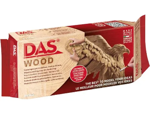 Boetseerklei DAS luchthardend 700 gram hout