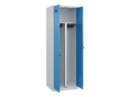 PBM-locker,HxBxD 1850x600x500mm,2vak,vak B 300mm,draaigrendel