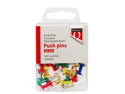 Push pins quantore 40 stuks assorti