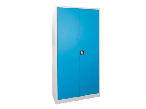 universele kast,HxBxD 1950x920x420mm,4xStalen bodem,duwstangsluiting
