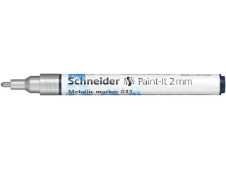 Metallic marker Schneider Paint-It 011 2mm zilver metallic - 4