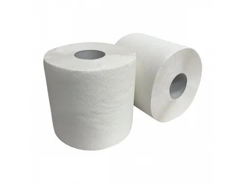 CMT Poetsrol Midi Eco Recycled 2-laags 108m/19cm wit 6 Rol
