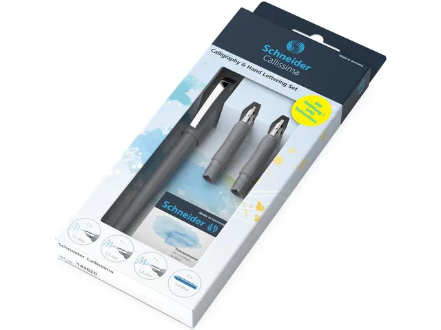 Callissima Schneider Handlettering en Kalligrafie set steen grijs